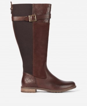 Botas Barbour Ange Knee-High Mujer Marrom Mexico | U2Z37186