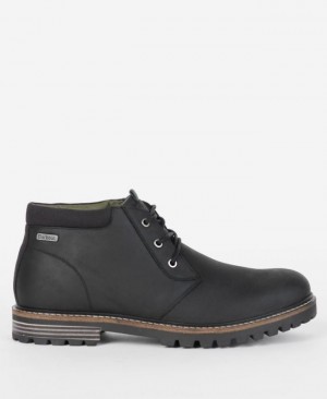 Botas Barbour Boulder Chukka Hombre Negros Mexico | R6Y79715