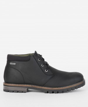 Botas Barbour Boulder Chukka Hombre Negros Mexico | Q5K83195