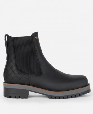 Botas Chelsea Barbour Heather Mujer Negros Mexico | N2N80257