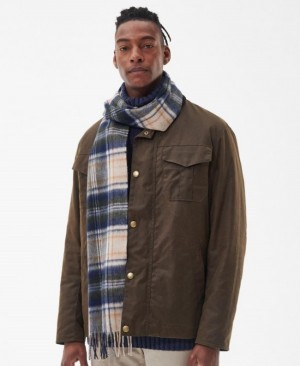 Bufanda Barbour New Check Tartan Hombre Beige Mexico | C3V41138