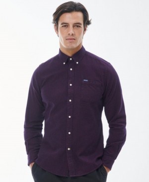 Camisas Barbour Geston Tailored Hombre Rojos Mexico | W5R16749