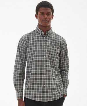 Camisas Barbour Lomond Tailored Hombre Multicolor Mexico | T5L29860