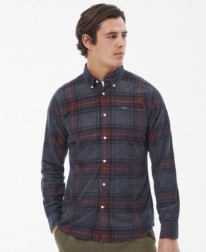 Camisas Barbour Southfield Tailored Hombre Grises Mexico | E6H31978