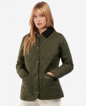 Chaqueta Acolchada Barbour Annandale Mujer Verde Oliva Mexico | J0G89911