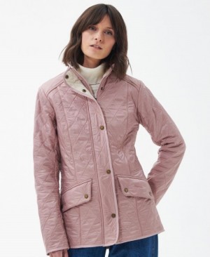 Chaqueta Acolchada Barbour Cavalry Polar Mujer Rosas Mexico | R6T24153