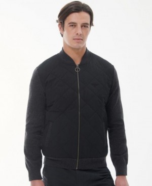 Chaqueta Acolchada Barbour Essential Zip-Thru Hombre Grises Mexico | O1F17746