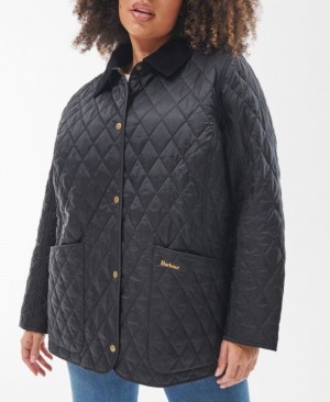 Chaqueta Acolchada Barbour Plus Annandale Mujer Negros Mexico | W8W92157