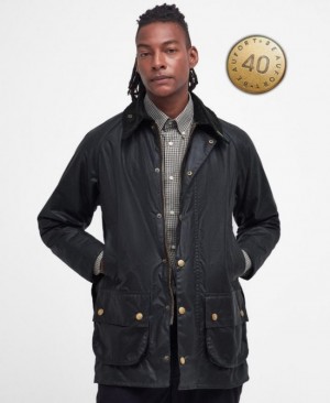 Chaqueta Encerada Barbour 40th Anniversary Beaufort Hombre Verdes Mexico | A7L93186