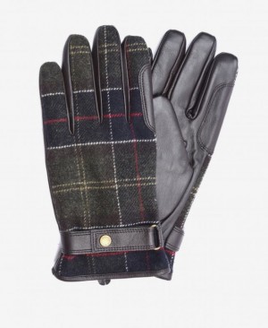 Guantes Barbour Newbrough Tartan Hombre Muiltcolor Mexico | X5J11047