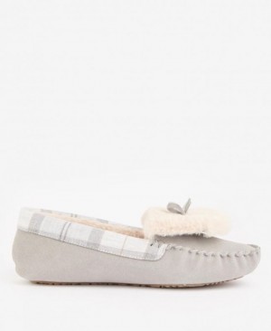 Pantuflas Barbour Darcie Mujer Beige Mexico | O1V66983