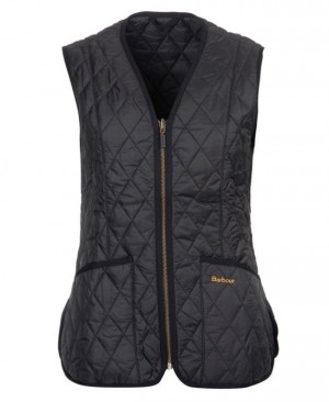 Chalecos Barbour Betty Interactive Liner Waistcoat Mujer Negros Mexico | Y6K69269