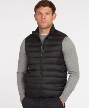 Chalecos Barbour Bretby Gilet Hombre Negros Mexico | X1R67205