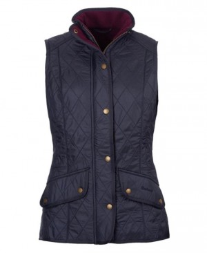 Chalecos Barbour Cavalry Gilet Mujer Azules Mexico | S6V42282