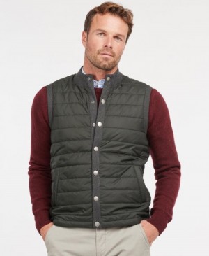 Chalecos Barbour Essential Gilet Hombre Grises Oscuro Mexico | A9E73767