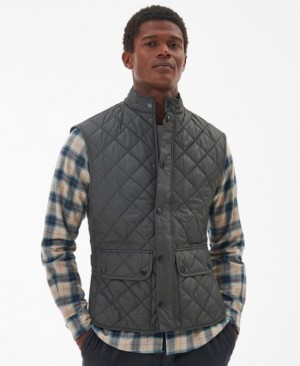 Chalecos Barbour Lowerdale Gilet Hombre Grises Mexico | P8C47829