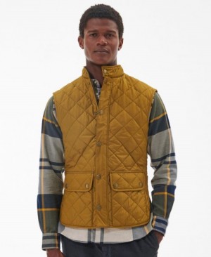 Chalecos Barbour Lowerdale Gilet Hombre Marrom Mexico | V2H53547