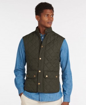 Chalecos Barbour Lowerdale Gilet Hombre Negros Mexico | W5K91326