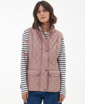 Chalecos Barbour Otterburn Gilet Mujer Rosas Mexico | E8L49702