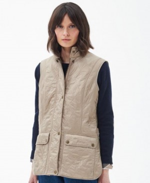 Chalecos Barbour Wray Gilet Mujer Beige Mexico | U8C10386