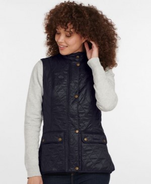 Chalecos Barbour Wray Gilet Mujer Negros Mexico | V0K07936