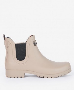 Wellingtons Barbour Wilton Mujer Beige Mexico | C1H07242