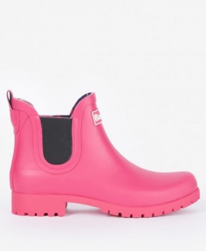 Wellingtons Barbour Wilton Mujer Rosas Mexico | Q0B17692