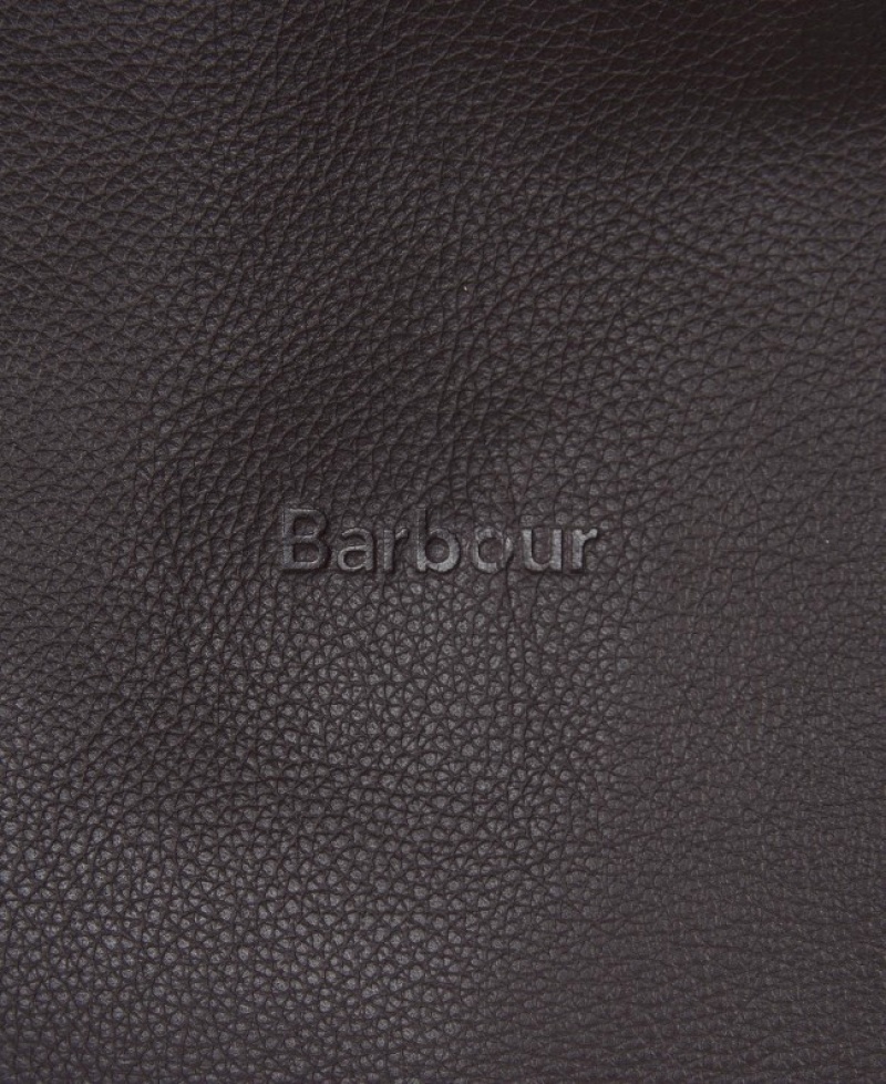 Bolsas Barbour Cuero Medium Travel Explorer Hombre Marrom Mexico | R3Y23609