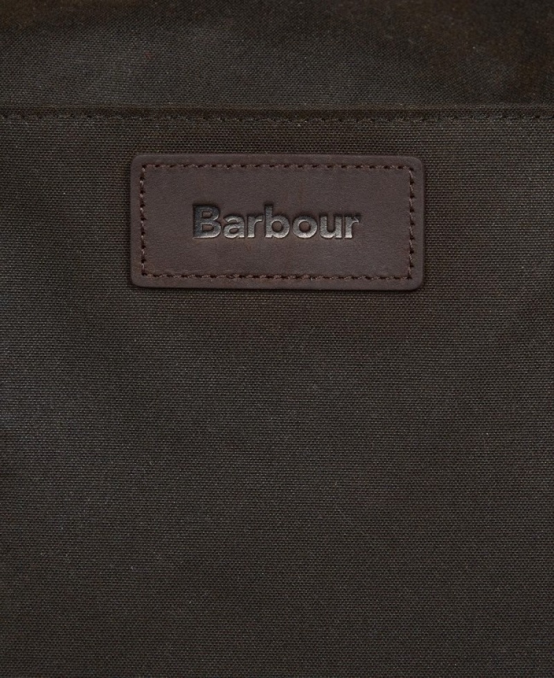 Bolsas Barbour Essential Wax Holdall Hombre Verde Oliva Mexico | P4L14309