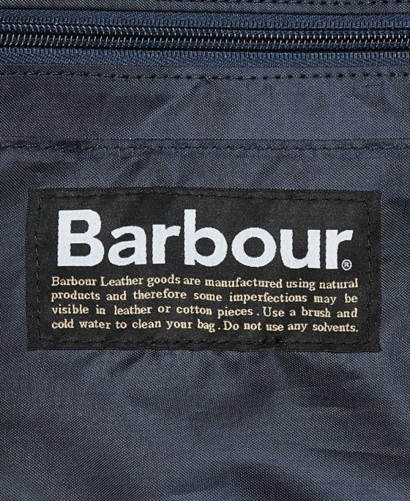 Bolsas Barbour Essential Wax Holdall Hombre Azul Marino Mexico | Q6L17070