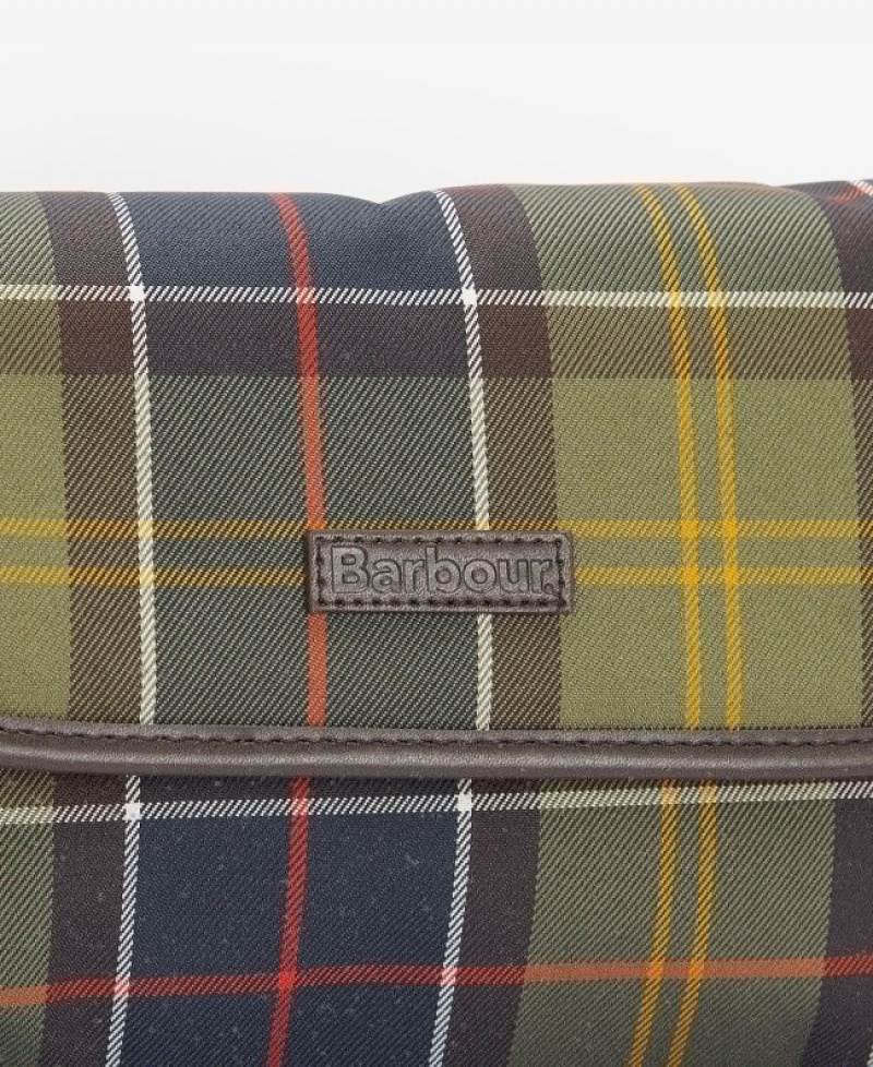 Bolsas Barbour Tartan Hanging Washbag Hombre Muiltcolor Mexico | B6F40380