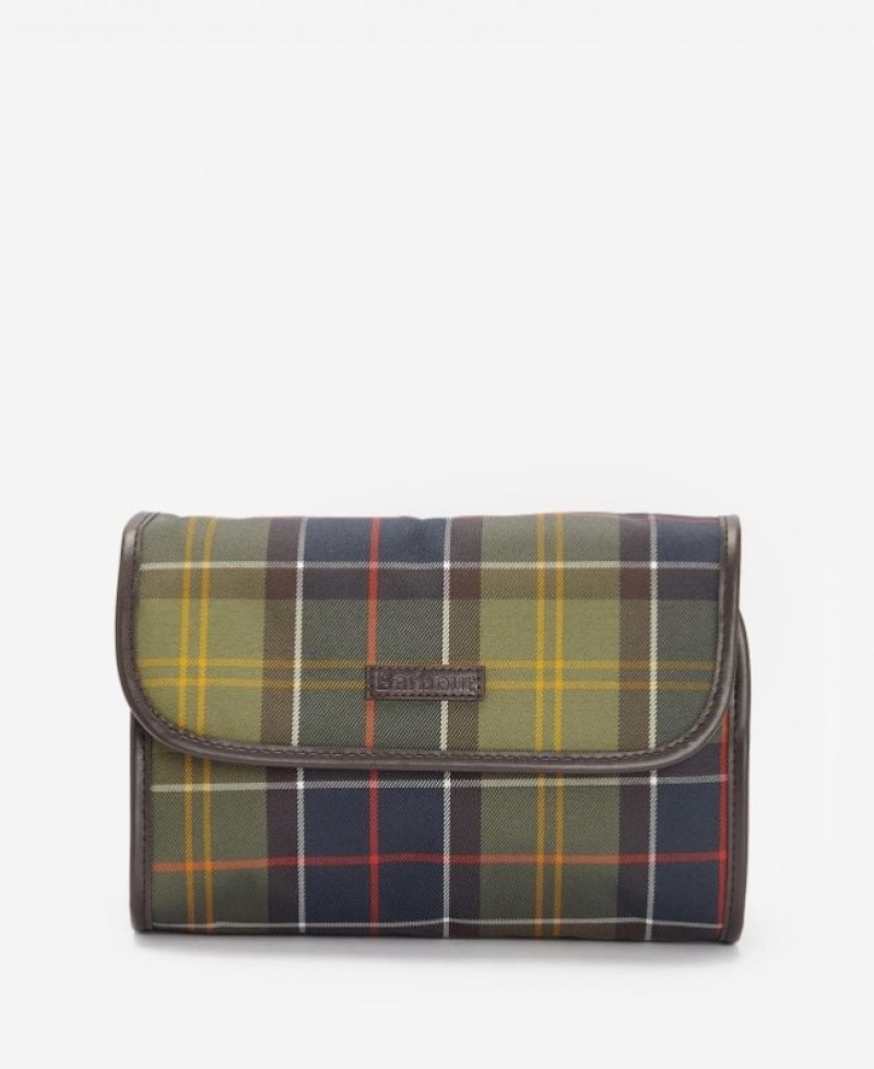 Bolsas Barbour Tartan Hanging Washbag Hombre Muiltcolor Mexico | B6F40380