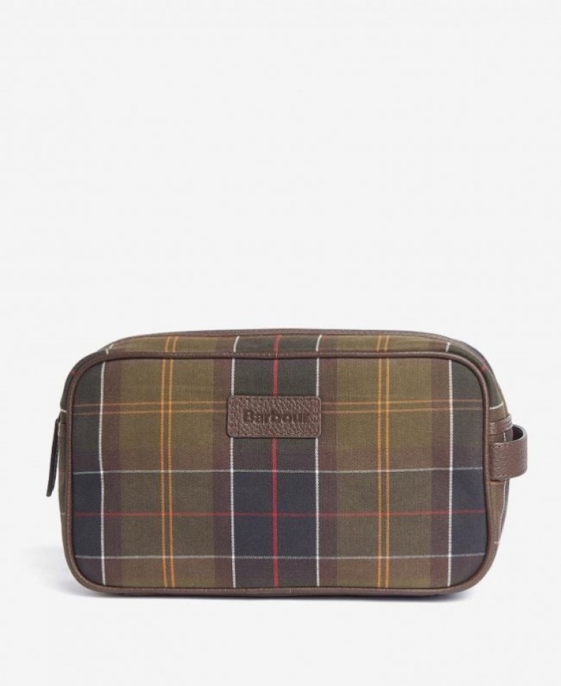 Bolsas Barbour Tartan & Cuero Wash Hombre Multicolor Mexico | J0E18460