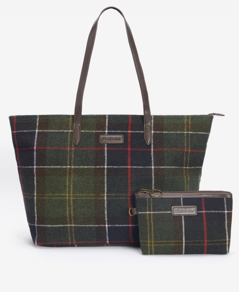 Bolsas Barbour Tasche Witford Tartan Tote Mujer Muiltcolor Mexico | F8J54219