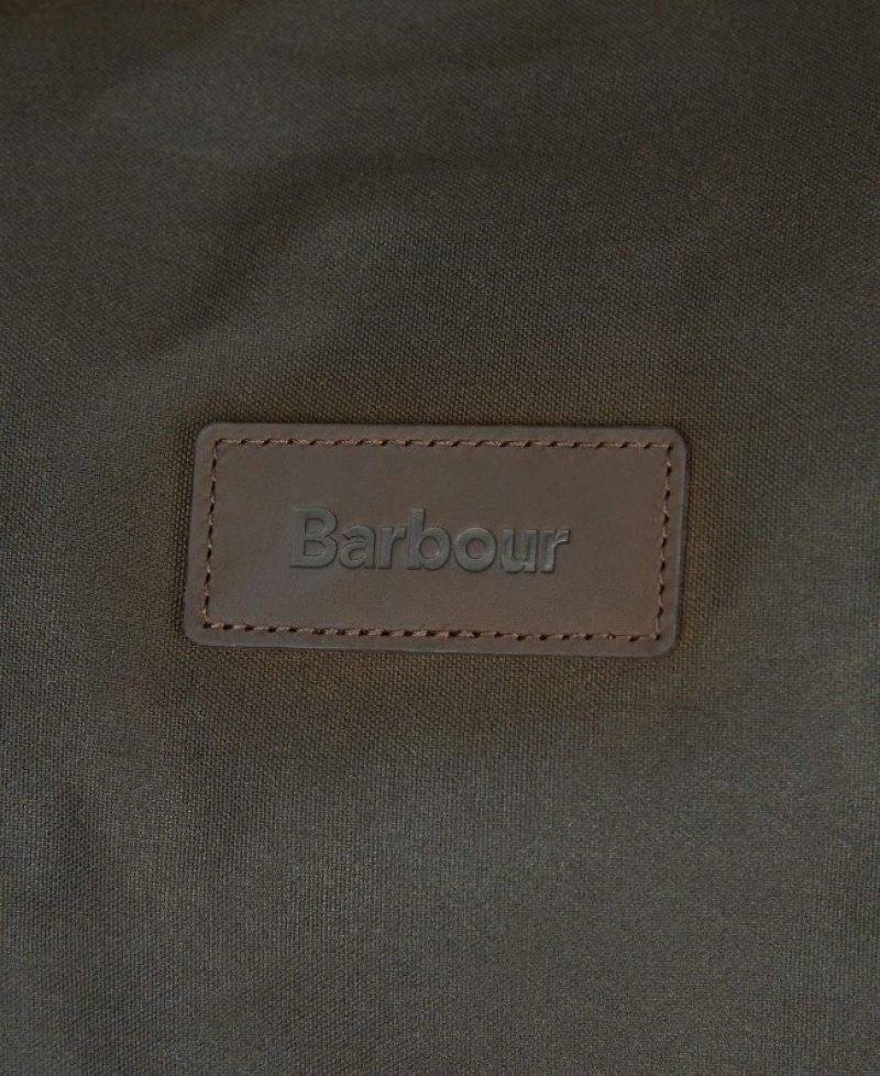 Bolsas Barbour Wax Holdall Hombre Verde Oliva Mexico | L1A54725