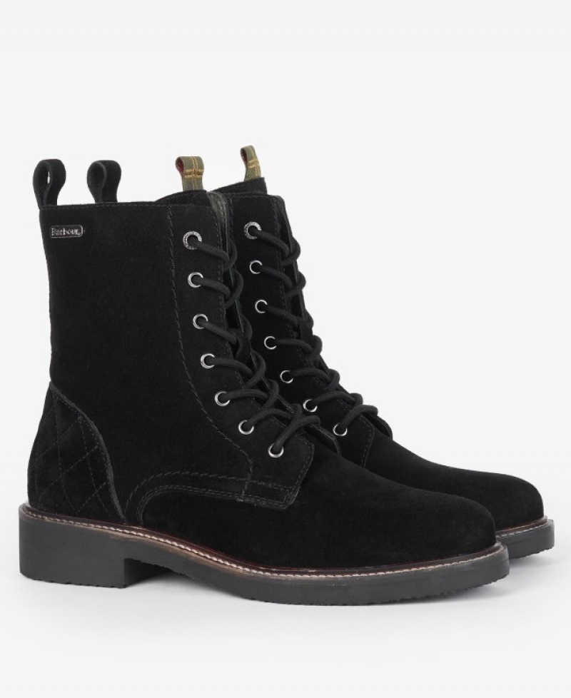 Botas Barbour Alexandria Mujer Negros Mexico | M0S11830