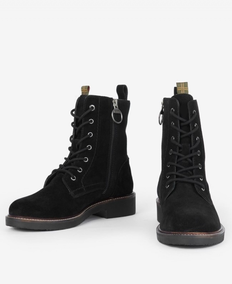 Botas Barbour Alexandria Mujer Negros Mexico | M0S11830