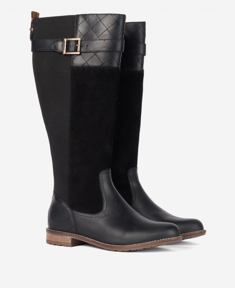 Botas Barbour Ange Knee-High Mujer Negros Mexico | C0G63384