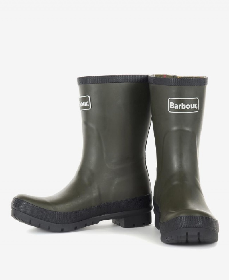 Botas Barbour Banbury Wellington Mujer Verde Oliva Mexico | O4Z29967