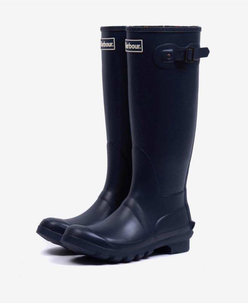 Botas Barbour Bede Wellington Mujer Azul Marino Mexico | J2X25795