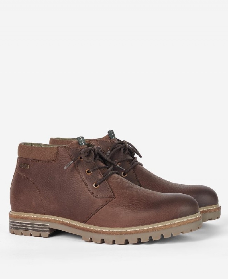 Botas Barbour Boulder Chukka Hombre Marrom Mexico | F3H24642