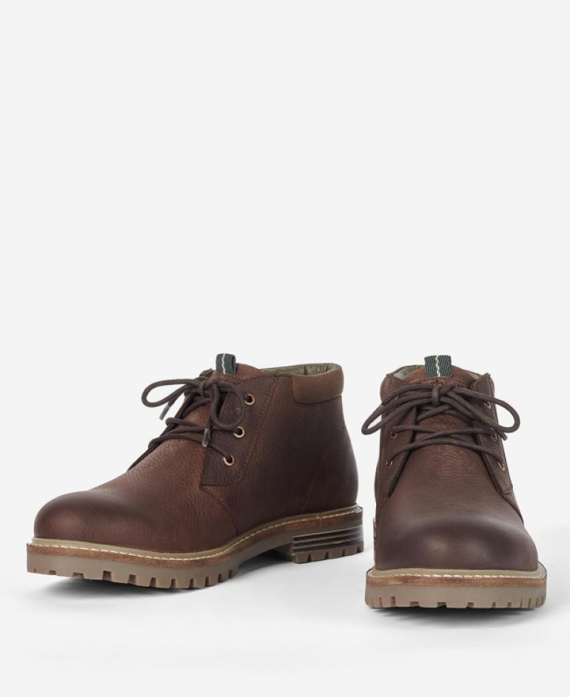 Botas Barbour Boulder Chukka Hombre Marrom Mexico | F3H24642