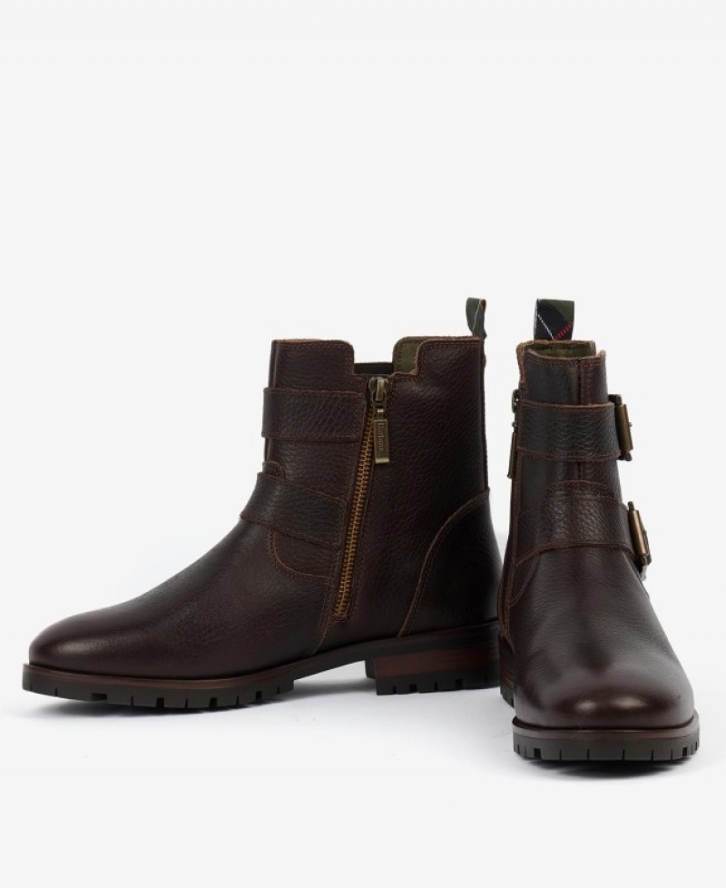 Botas Barbour Marina Mujer Marrom Oscuro Mexico | O4R99518