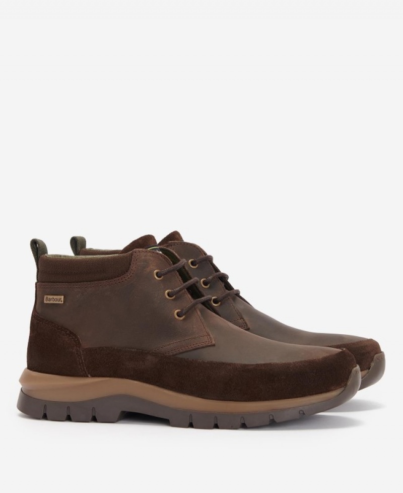 Botas Barbour Underwood Hombre Chocolate Mexico | X1N82680