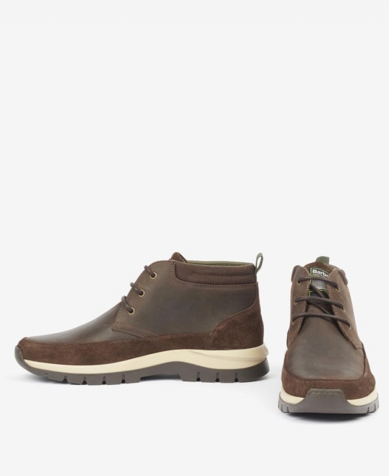 Botas Barbour Underwood Hombre Chocolate Mexico | X1N82680