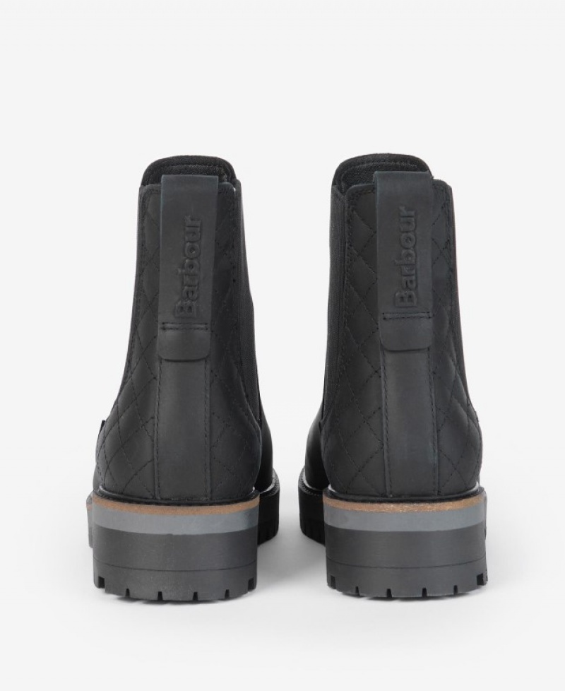 Botas Chelsea Barbour Heather Mujer Negros Mexico | V1V92988