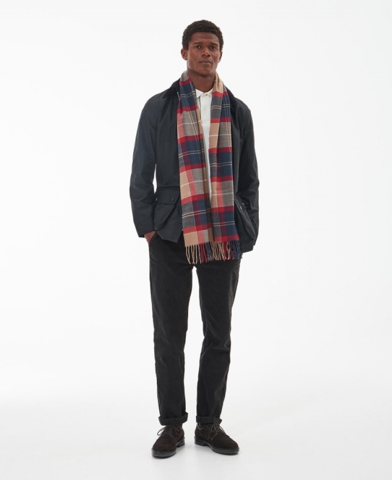 Bufanda Barbour Galingale Tartan Hombre Rojos Mexico | T2O08385