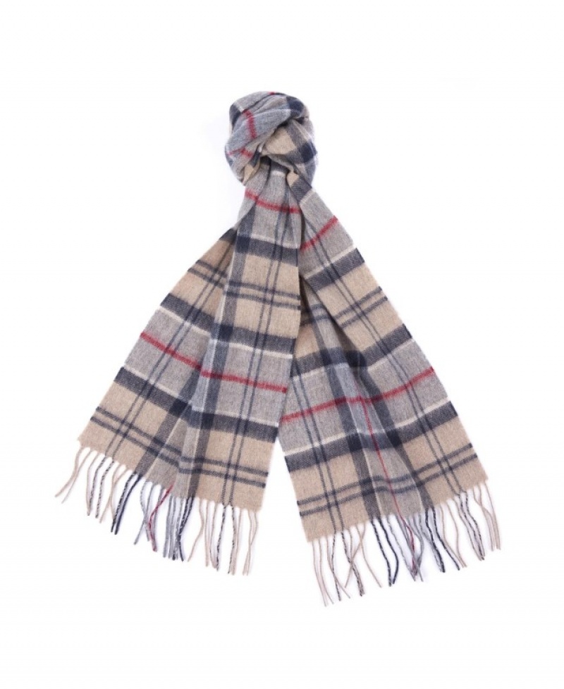 Bufanda Barbour Lana Cashmere Tartan Hombre Muiltcolor Mexico | W0L85298