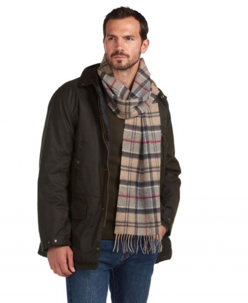 Bufanda Barbour Lana Cashmere Tartan Hombre Muiltcolor Mexico | W0L85298