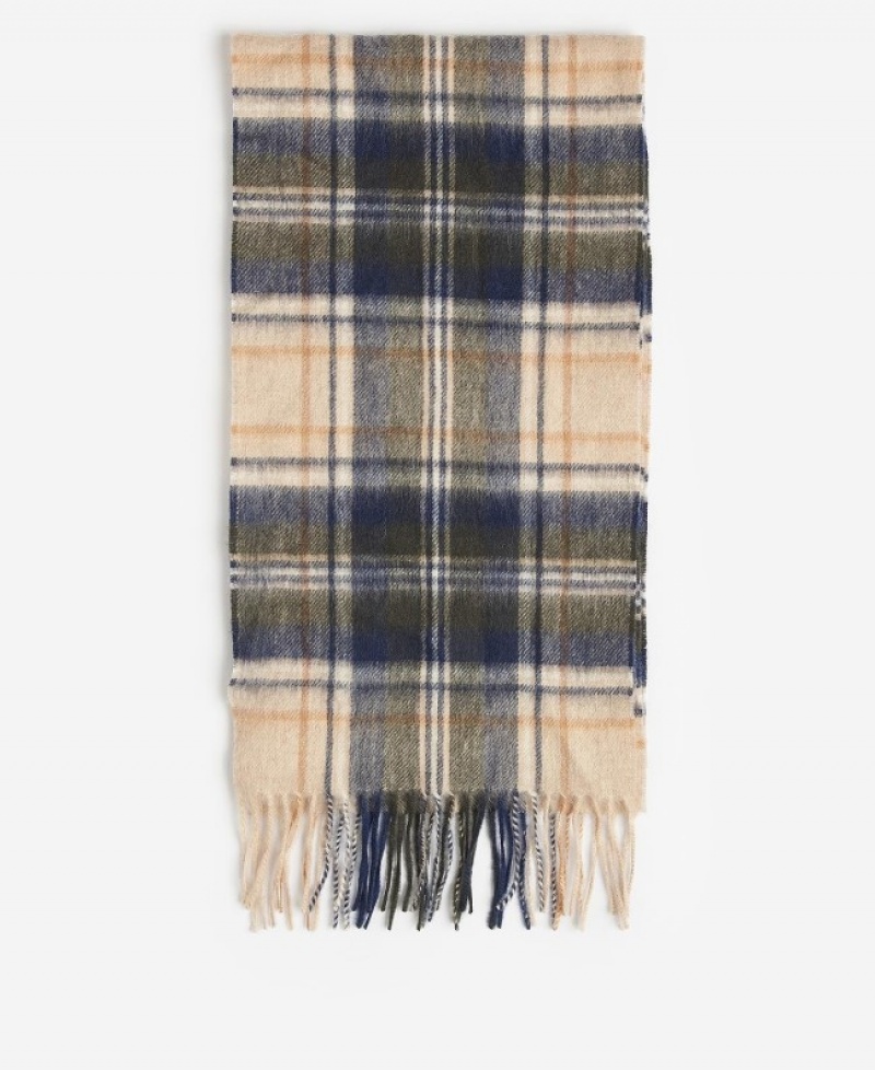 Bufanda Barbour New Check Tartan Hombre Beige Mexico | C3V41138